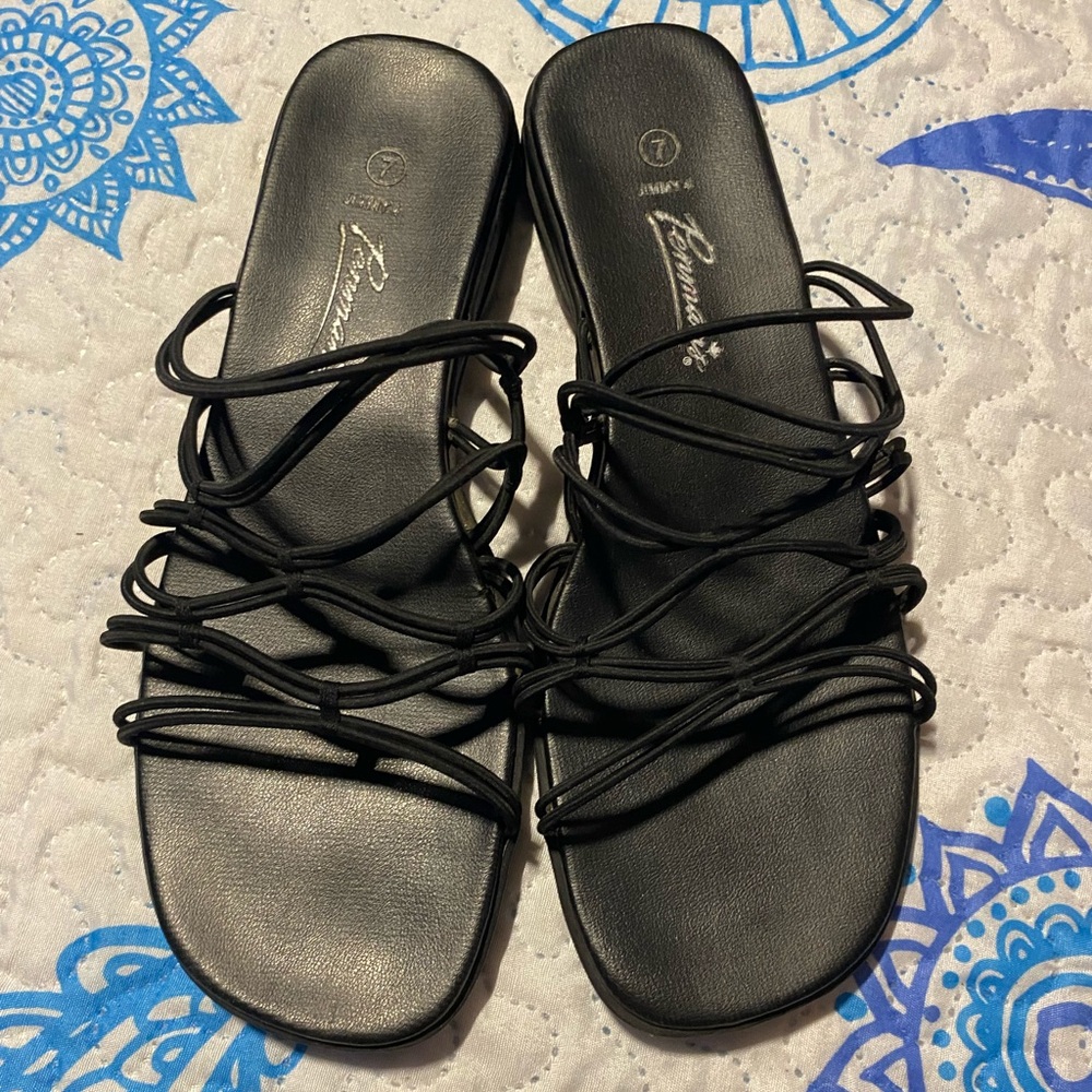VINTAGE Penmans’ Summer Strappy Prom Shoes - Size 7